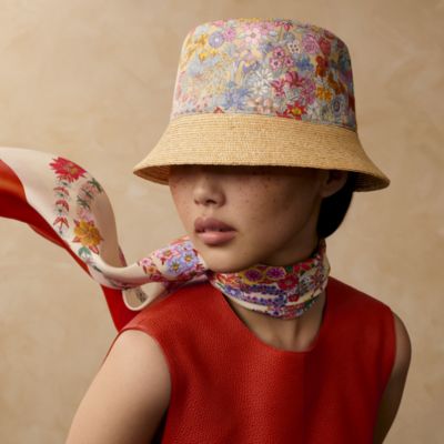 ★目を惹く可愛さ★【HERMES】ハーパーブルーム キャップ ☆目を惹く可愛さ☆【HERMES】ハーパーブルーム キャップ